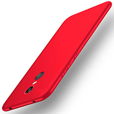 Coque Ultra Fine Silicone Souple Housse Etui S01 pour Xiaomi Redmi Note 5 Indian Version Rouge