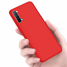 Coque Ultra Fine Silicone Souple Housse Etui S02 pour Oppo F15 Rouge