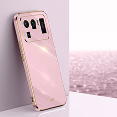 Coque Ultra Fine Silicone Souple Housse Etui S02 pour Xiaomi Mi 11 Ultra 5G Rose