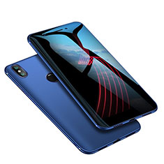 Coque Ultra Fine Silicone Souple Housse Etui S02 pour Xiaomi Mi 6X Bleu