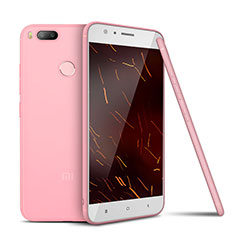 Coque Ultra Fine Silicone Souple Housse Etui S02 pour Xiaomi Mi A1 Rose