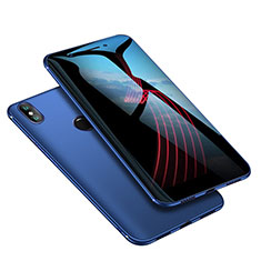 Coque Ultra Fine Silicone Souple Housse Etui S02 pour Xiaomi Mi A2 Bleu