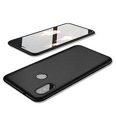 Coque Ultra Fine Silicone Souple Housse Etui S02 pour Xiaomi Redmi 6 Pro Noir