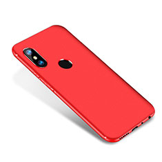 Coque Ultra Fine Silicone Souple Housse Etui S02 pour Xiaomi Redmi Note 5 AI Dual Camera Rouge