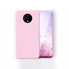 Coque Ultra Fine Silicone Souple Housse Etui S03 pour OnePlus 7T Or Rose