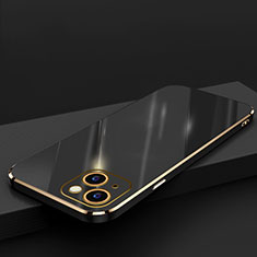 Coque Ultra Fine Silicone Souple Housse Etui S04 pour Apple iPhone 13 Noir