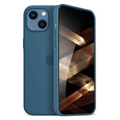 Coque Ultra Fine Silicone Souple Housse Etui S05 pour Apple iPhone 15 Bleu