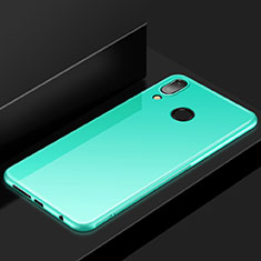 Coque Ultra Fine Silicone Souple Housse Etui S05 pour Huawei P20 Lite Cyan