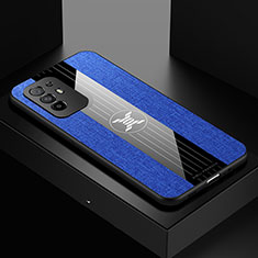 Coque Ultra Fine Silicone Souple Housse Etui X01L pour Oppo F19 Pro+ Plus 5G Bleu