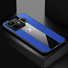 Coque Ultra Fine Silicone Souple Housse Etui X01L pour Realme GT Neo6 5G Bleu