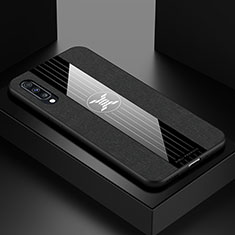 Coque Ultra Fine Silicone Souple Housse Etui X01L pour Samsung Galaxy A70S Noir