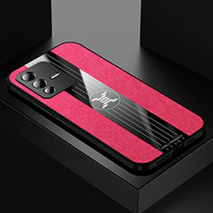 Coque Ultra Fine Silicone Souple Housse Etui X01L pour Vivo V23 5G Rouge