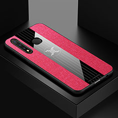 Coque Ultra Fine Silicone Souple Housse Etui X01L pour Vivo Y19 Rouge