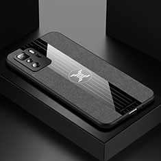 Coque Ultra Fine Silicone Souple Housse Etui X01L pour Xiaomi Redmi Note 10 Pro 5G Gris