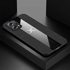 Coque Ultra Fine Silicone Souple Housse Etui X01L pour Xiaomi Redmi Note 11T Pro+ Plus 5G Noir
