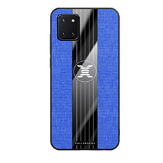 Coque Ultra Fine Silicone Souple Housse Etui X02L pour Samsung Galaxy A81 Bleu