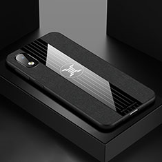 Coque Ultra Fine Silicone Souple Housse Etui X02L pour Samsung Galaxy M01 Core Noir