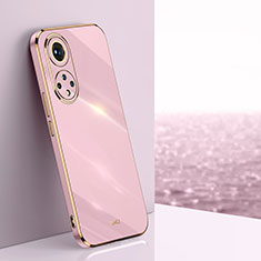 Coque Ultra Fine Silicone Souple Housse Etui XL1 pour Huawei Honor 50 Pro 5G Violet Clair