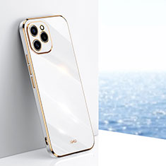 Coque Ultra Fine Silicone Souple Housse Etui XL1 pour Huawei Honor 60 SE 5G Blanc