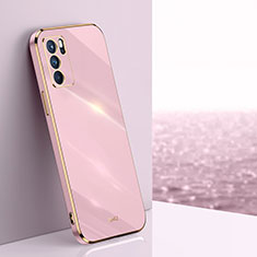 Coque Ultra Fine Silicone Souple Housse Etui XL1 pour Oppo A16s Rose