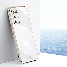 Coque Ultra Fine Silicone Souple Housse Etui XL1 pour Oppo A53s 5G Blanc