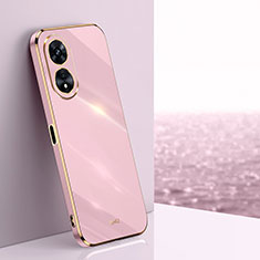 Coque Ultra Fine Silicone Souple Housse Etui XL1 pour Oppo A97 5G Rose