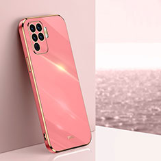 Coque Ultra Fine Silicone Souple Housse Etui XL1 pour Oppo F19 Pro Rose Rouge