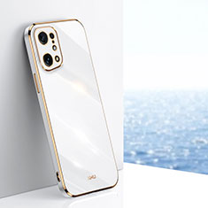 Coque Ultra Fine Silicone Souple Housse Etui XL1 pour Oppo Find X5 5G Blanc