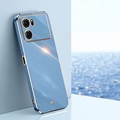 Coque Ultra Fine Silicone Souple Housse Etui XL1 pour Oppo K10 5G Bleu