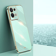 Coque Ultra Fine Silicone Souple Housse Etui XL1 pour Oppo Reno8 Pro 5G Vert