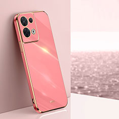 Coque Ultra Fine Silicone Souple Housse Etui XL1 pour Oppo Reno8 Pro+ Plus 5G Rose Rouge