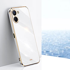 Coque Ultra Fine Silicone Souple Housse Etui XL1 pour Realme 10S 5G Blanc