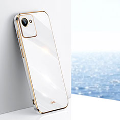 Coque Ultra Fine Silicone Souple Housse Etui XL1 pour Realme C30s Blanc