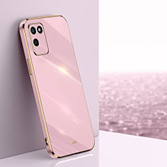 Coque Ultra Fine Silicone Souple Housse Etui XL1 pour Realme V11s 5G Violet Clair