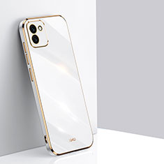 Coque Ultra Fine Silicone Souple Housse Etui XL1 pour Samsung Galaxy A03 Blanc