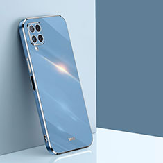 Coque Ultra Fine Silicone Souple Housse Etui XL1 pour Samsung Galaxy A12 Bleu