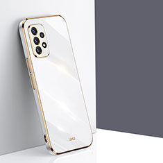 Coque Ultra Fine Silicone Souple Housse Etui XL1 pour Samsung Galaxy A52 5G Blanc