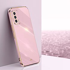 Coque Ultra Fine Silicone Souple Housse Etui XL1 pour Vivo iQOO 7 India 5G Rose