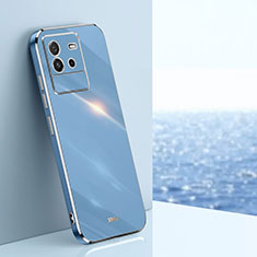 Coque Ultra Fine Silicone Souple Housse Etui XL1 pour Vivo iQOO Neo6 SE 5G Bleu