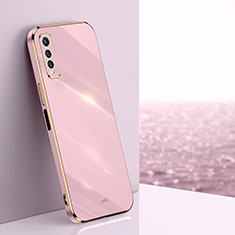 Coque Ultra Fine Silicone Souple Housse Etui XL1 pour Vivo Y70t 5G Rose