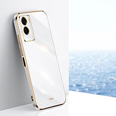 Coque Ultra Fine Silicone Souple Housse Etui XL1 pour Vivo Y72t Blanc