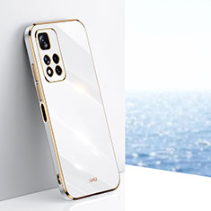 Coque Ultra Fine Silicone Souple Housse Etui XL1 pour Xiaomi Mi 11i 5G (2022) Blanc