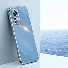 Coque Ultra Fine Silicone Souple Housse Etui XL1 pour Xiaomi Mi 12T 5G Bleu