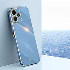 Coque Ultra Fine Silicone Souple Housse Etui XL1 pour Xiaomi Poco M6 Pro 5G Bleu