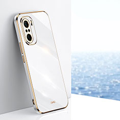 Coque Ultra Fine Silicone Souple Housse Etui XL1 pour Xiaomi Redmi K40 Pro 5G Blanc