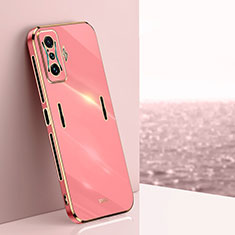 Coque Ultra Fine Silicone Souple Housse Etui XL1 pour Xiaomi Redmi K50 Gaming 5G Rose Rouge