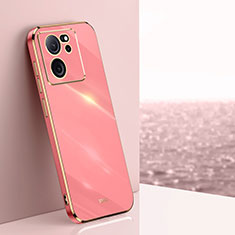 Coque Ultra Fine Silicone Souple Housse Etui XL1 pour Xiaomi Redmi K60 Ultra 5G Rose Rouge