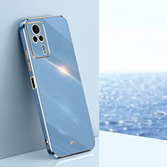 Coque Ultra Fine Silicone Souple Housse Etui XL1 pour Xiaomi Redmi K60E 5G Bleu