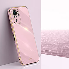 Coque Ultra Fine Silicone Souple Housse Etui XL1 pour Xiaomi Redmi Note 10 4G Rose