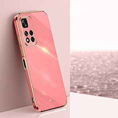 Coque Ultra Fine Silicone Souple Housse Etui XL1 pour Xiaomi Redmi Note 11 Pro+ Plus 5G Rose Rouge